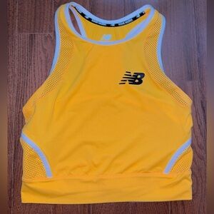 New Balance Neon Orange sports bra